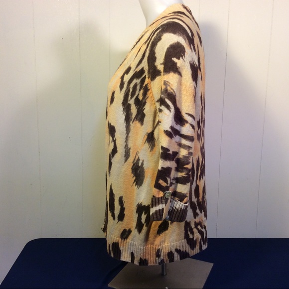 Chico’s Womens Cardigan Sweater size 1 junior - Picture 5 of 10